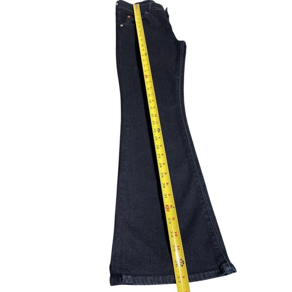 HUDSON Blue Jean Denim Size 28 Dark Blue Flap Pocket UK Flag‎ - Picture 5 of 9